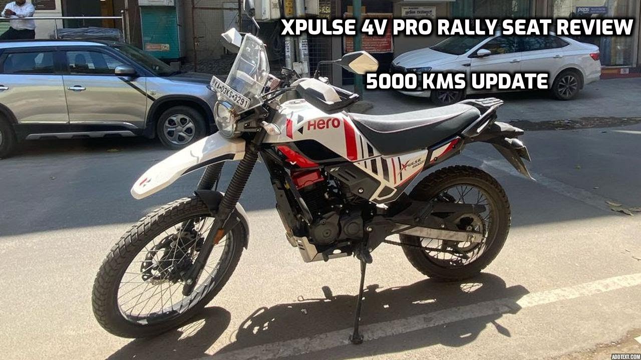 Hero Xpulse 4V Pro Rally Edition | 5000 km Update | Rally Seat vs Stock