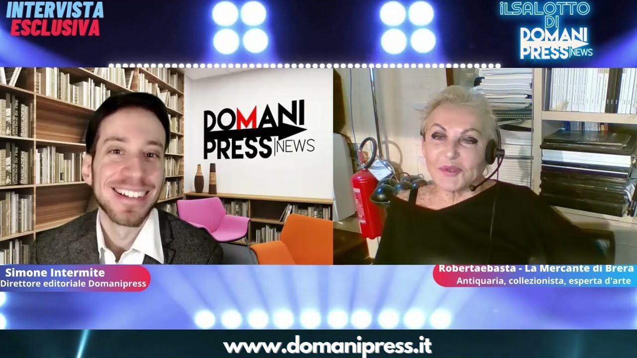 Domanipress | Intervista Esclusiva a Roberta Ebbasta (La mercante di Brera)