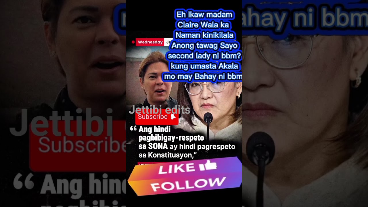 SONA VS SARA DUTERTE #sona #saraduterte#highlights#shorts #fypシ゚viral #explorepage #youtubeshorts