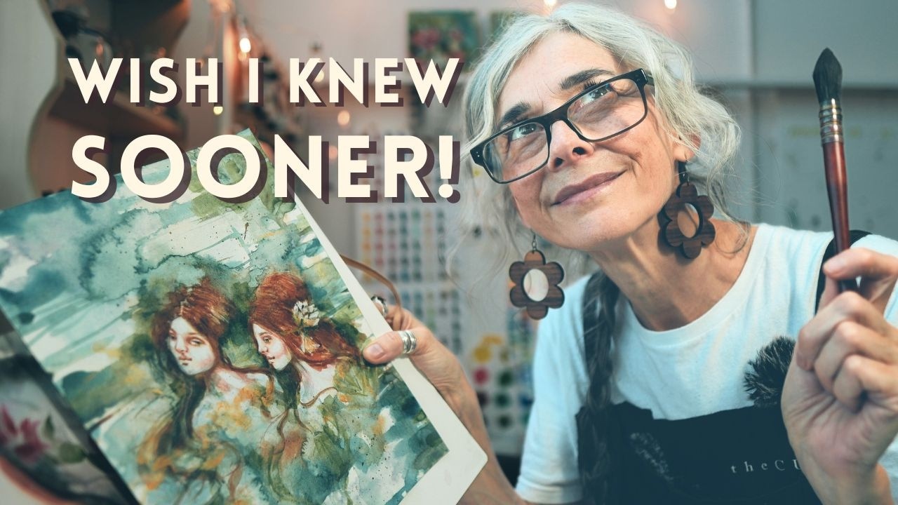Stop Struggling — These Watercolour Hacks Changed Everything! (Beginner Friendly)