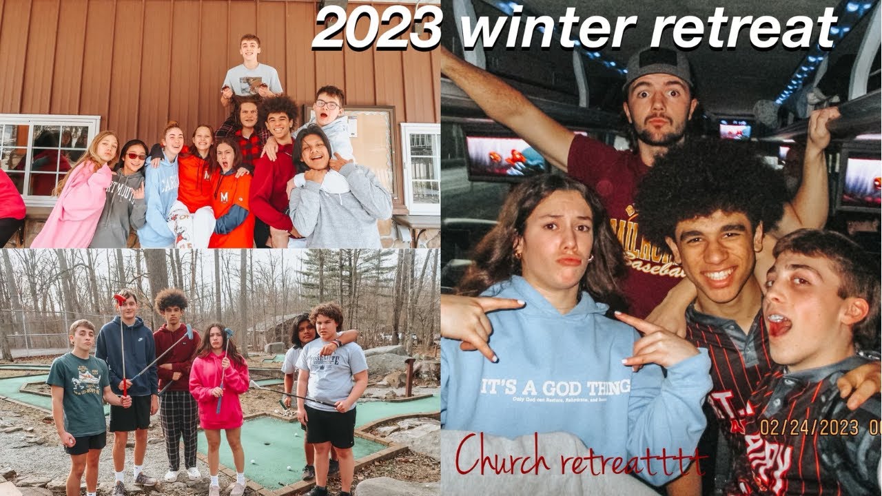 WINTER RETREAT 2023 (church camp vlog)!!