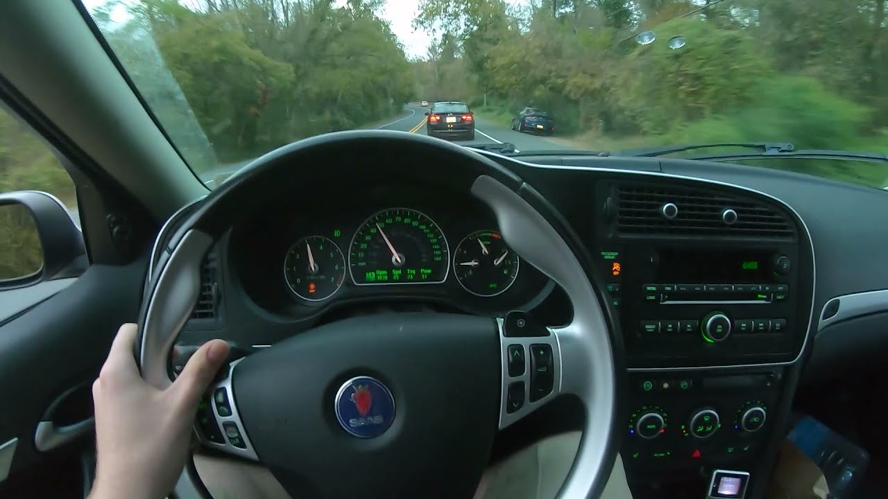 POV Test Drive: 2008 SAAB 9-3 Aero (Stage 0 Vermont Tuning)