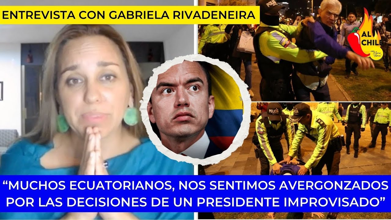Ecuatorianos se averguenzan de su presidente por crisis con México