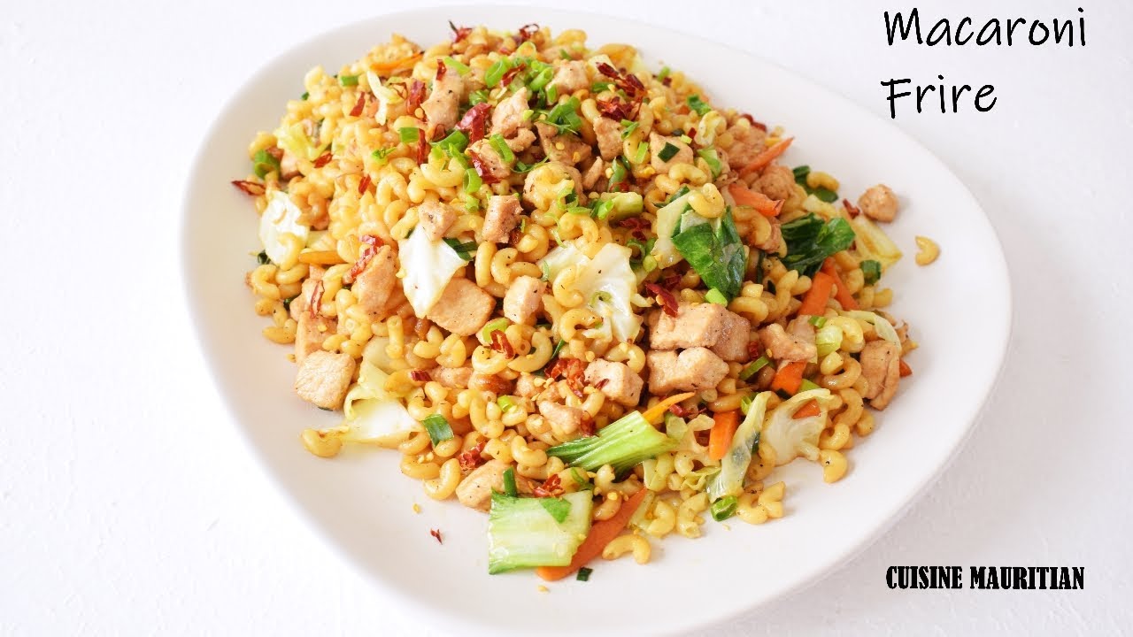 Episode 155| Stir Fried Macaroni | Macaroni Frire | Cuisine Mauritian|
