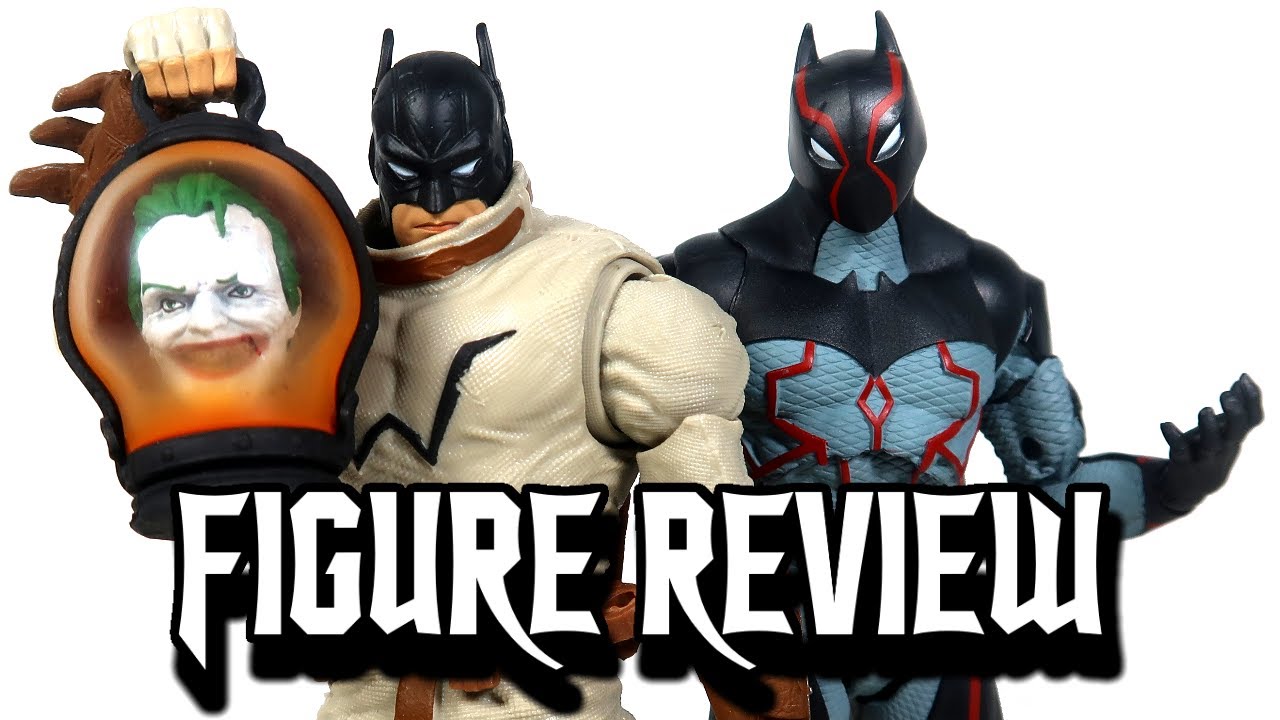 McFarlane Toys DC Multiverse Batman & Omega Last Knight On Earth Action Figure Review Bane BAF
