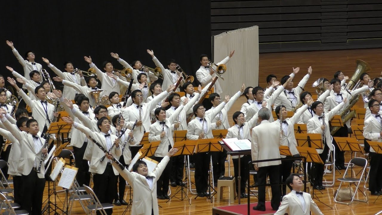 【4K】大阪府立淀川工科高等学校吹奏楽部【演奏】　第２２回さわやかサマーコンサート　20180716