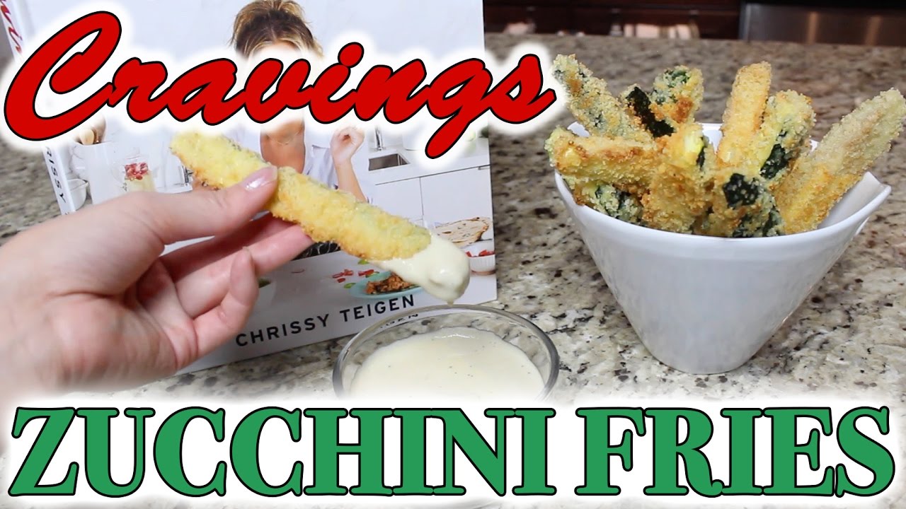 Cravings Cookbook by Chrissy Teigen | Zucchini Fries Recipe Review & Cooking How To