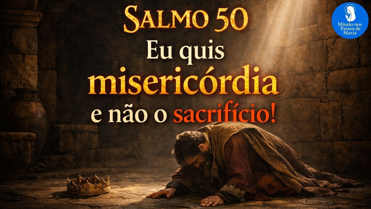 Salmo 50 - Eu quis misericórdia e não o sacrifício | 3ª Semana da Quaresma | Sábado (14/03/26)