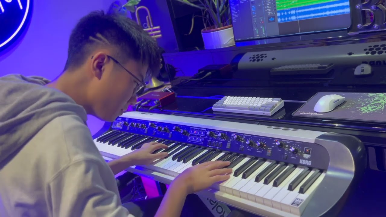 Moanin Piano Jazz Cover By Bobby Timmson (Korg SV2s Cover)