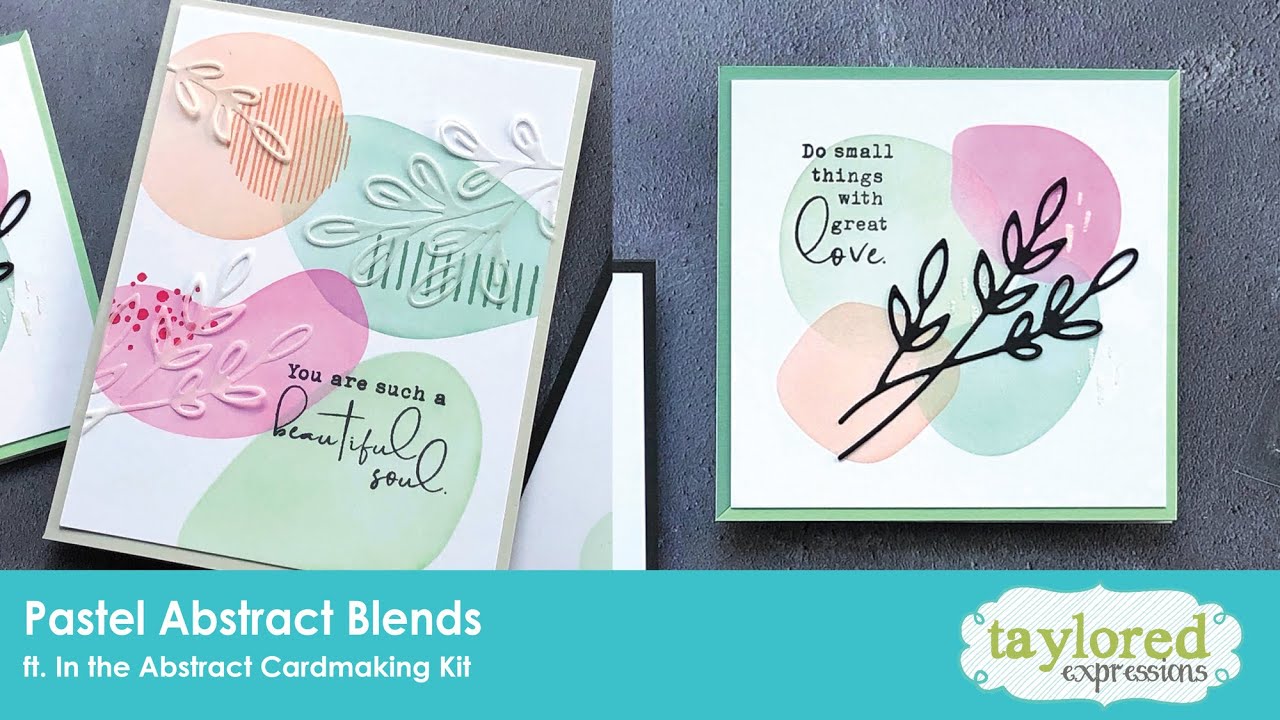 Taylored Expressions' Pastel Abstract Blends | In the Abstract