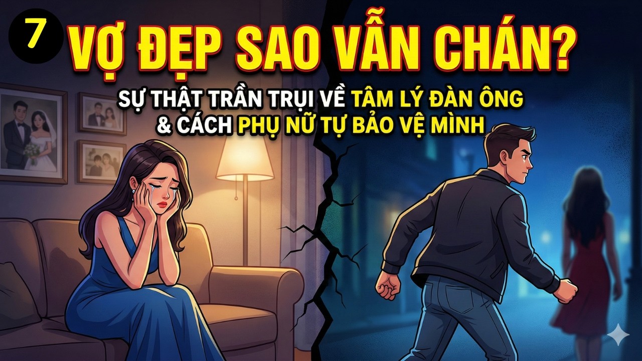 Tập 7 - Tại sao đàn ông có vợ đẹp vẫn ngoại tình? | Tâm lý học