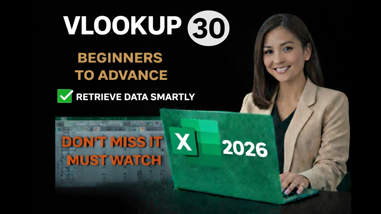 Stop retrieving data manually X Instead use VLOOKUP function #excel2026 #exceltamil #vlookup #excel