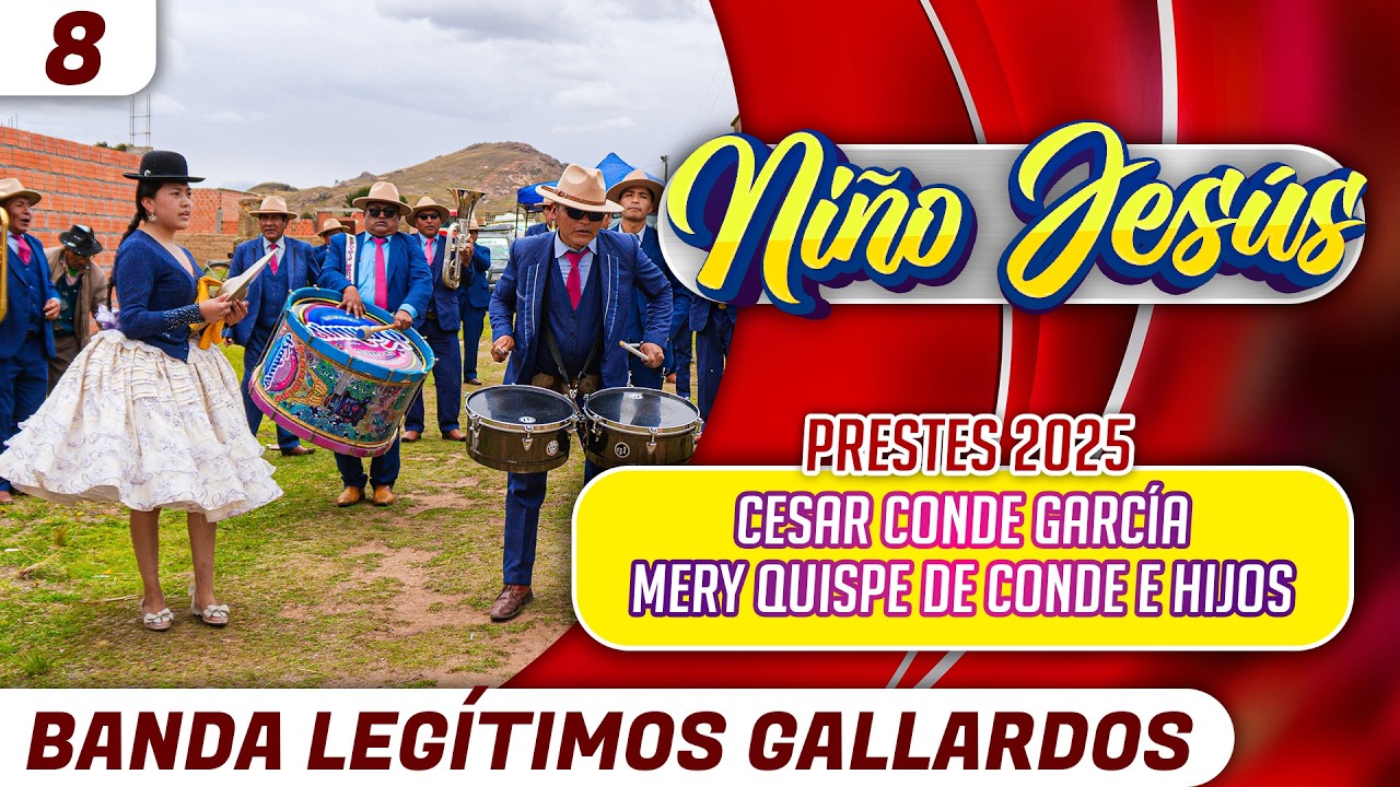 8 BANDA INTERNACIONAL LEGÍTIMOS GALLARDOS | LOCALIDAD DE PEÑAS 🔥
