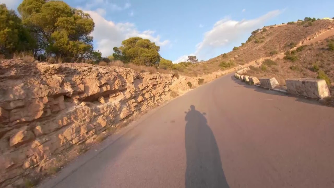 Weg naar het kruis in Benidorm
