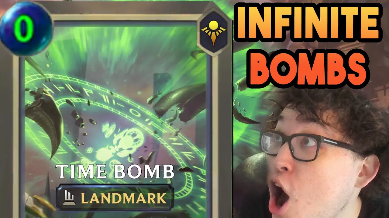 Infinite Timebomb Combo Deck | PnZ & Shurima | Legends of Runeterra Deck Guide (LoR)