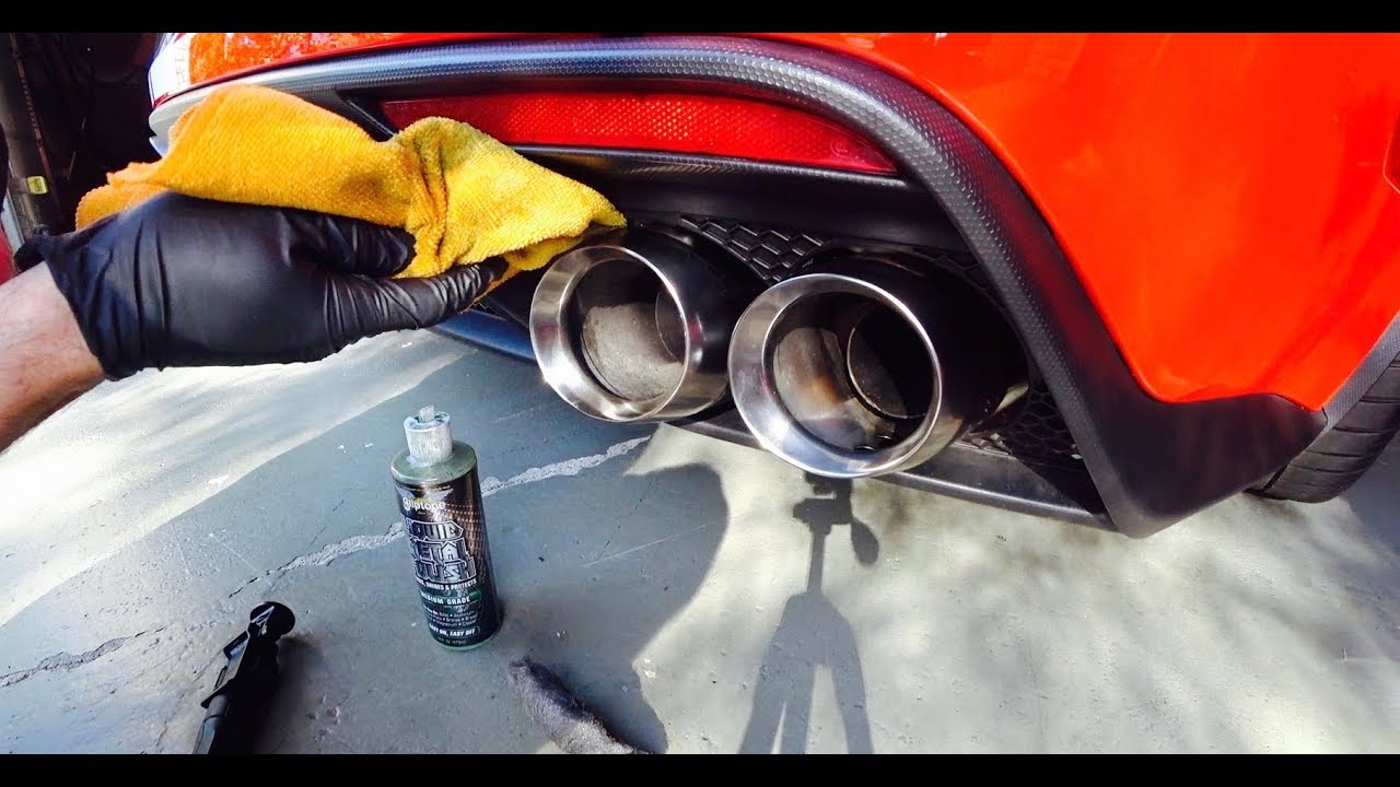 How to Polish Stainless Exhaust Tips | Auto Fanatic