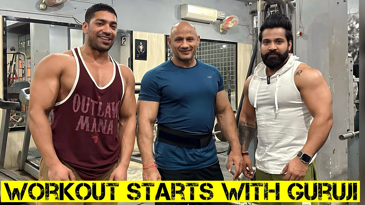 Chest- Back- Shoulder Workout|| Full Body Workout With Guru ji🙏🏼