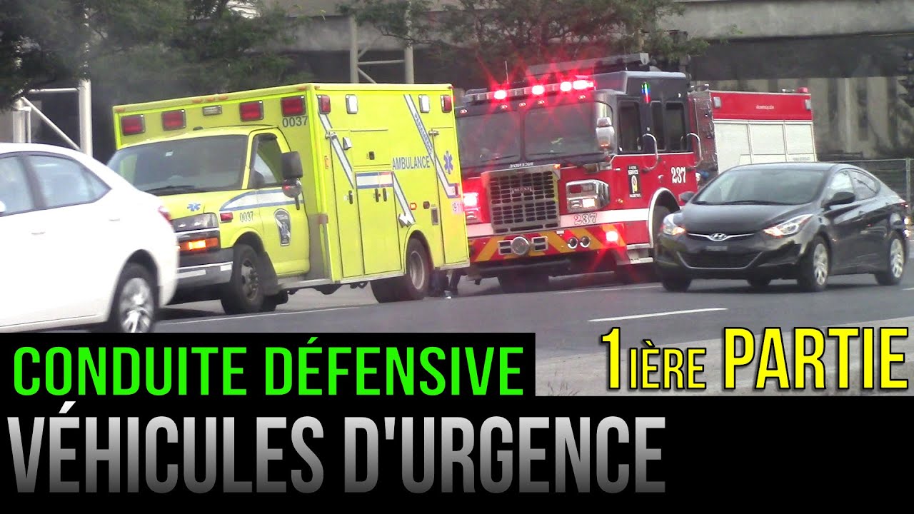 Comment réagir aux véhicules d'urgence – 1ère partie