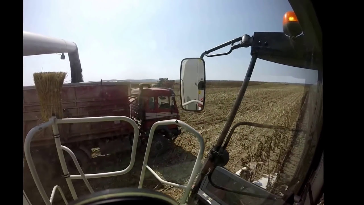 GOPRO Napraforgó 2015 CLAAS Lexion 550 + NAS 676