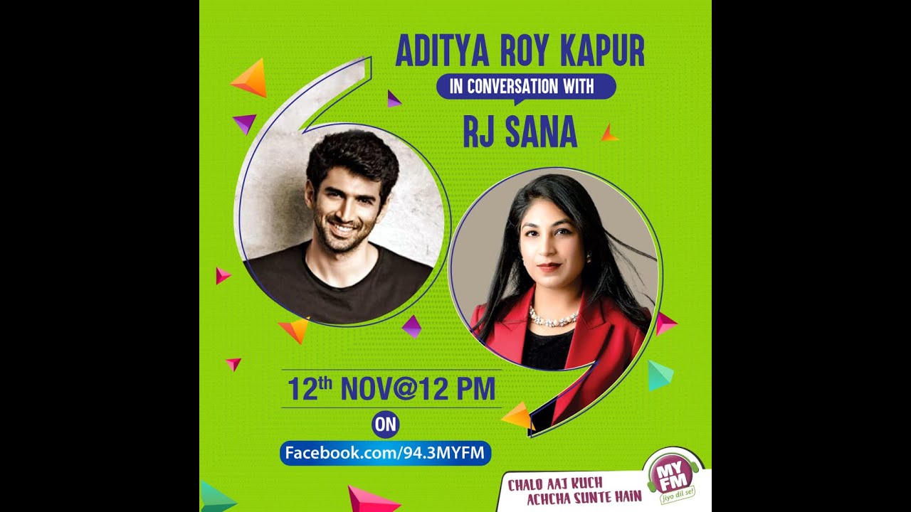 Who does Aditya Roy Kapur stalk on Instagram | Fun Interaction | Aditya Roy Kapur | RJ Sana