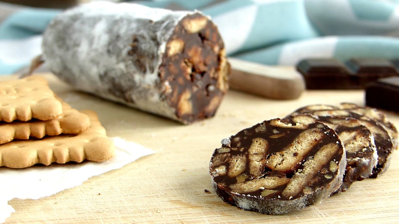 Salame de Chocolate | Receta de Dulces ✅