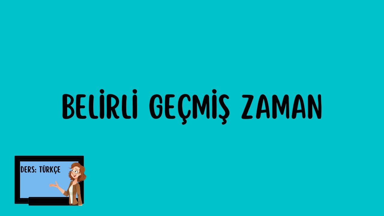 Belirli geçmiş zaman etkinlik
