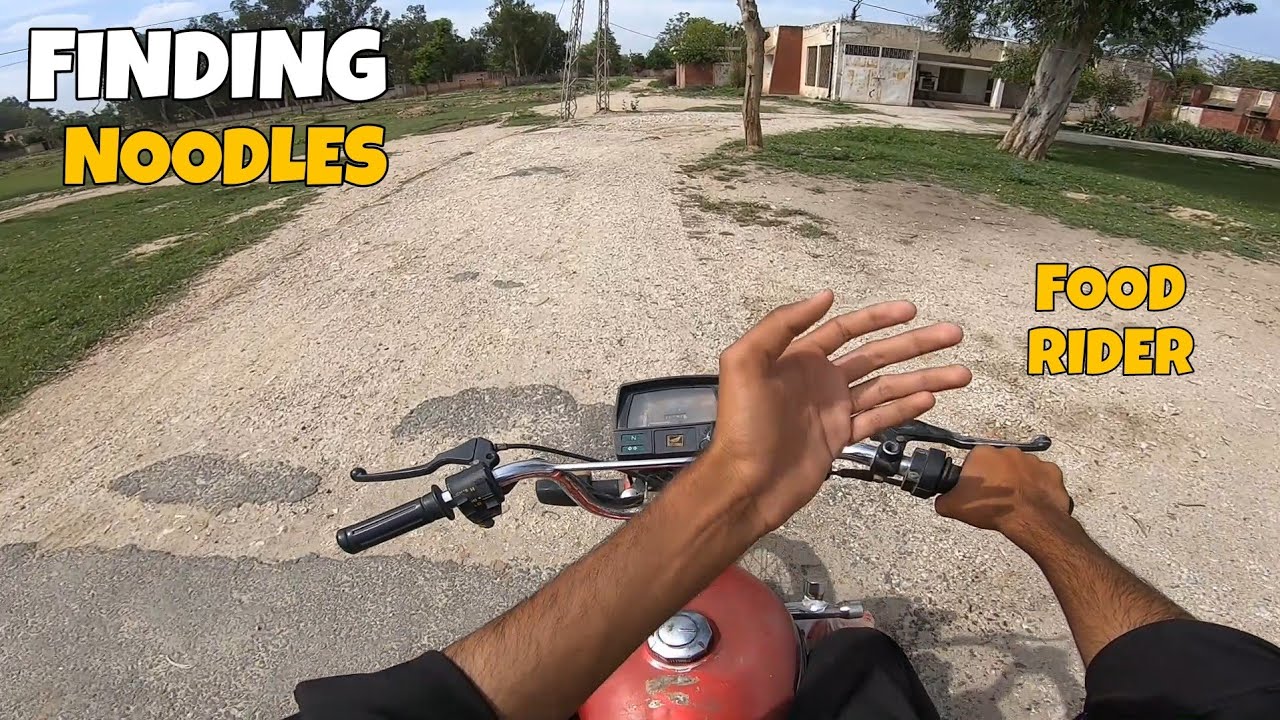 FINDING NOODLE IS HARD | POV GOPRO HERO 7 BLACK | Honda CD-70