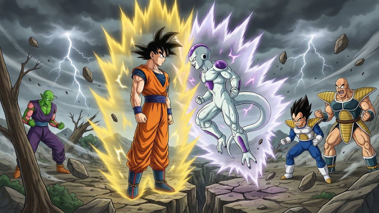 ¿Que hubiera pasado si Goku se transformaba en Super Saiyayin contra su hermano Raditz? Parte 4