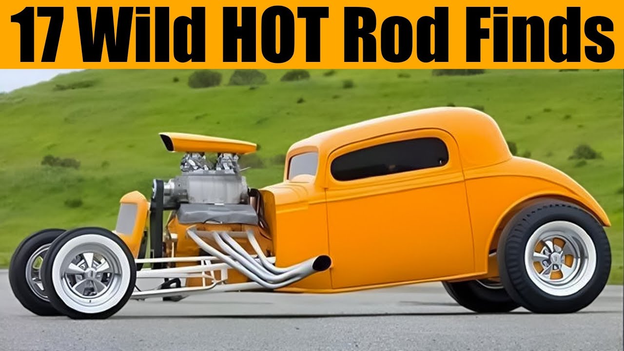 17 Cool & Wild Hot Rods for Sale – Mind-Blowing Custom Builds!