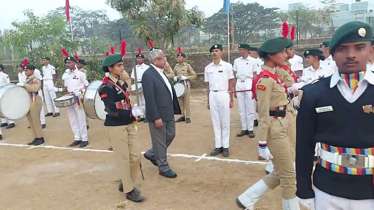 REPUBLIC DAY PARADE AT B K BIRLA COLLEGE, KALYAN FOR THE YEAR 2023