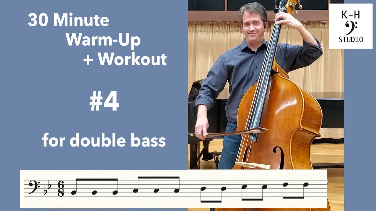 30-Minute Bass Warm-up #4: Harmonics, 