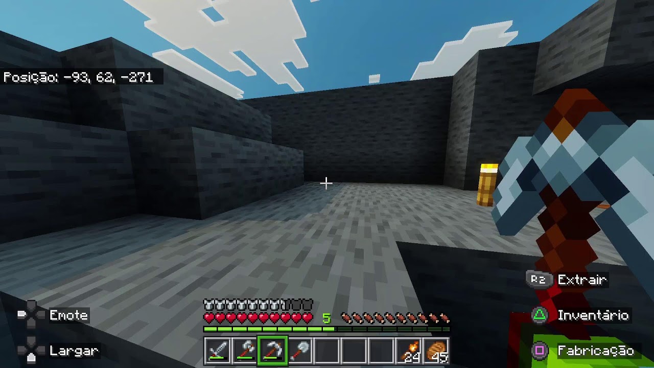 bora minecraft jogo novo