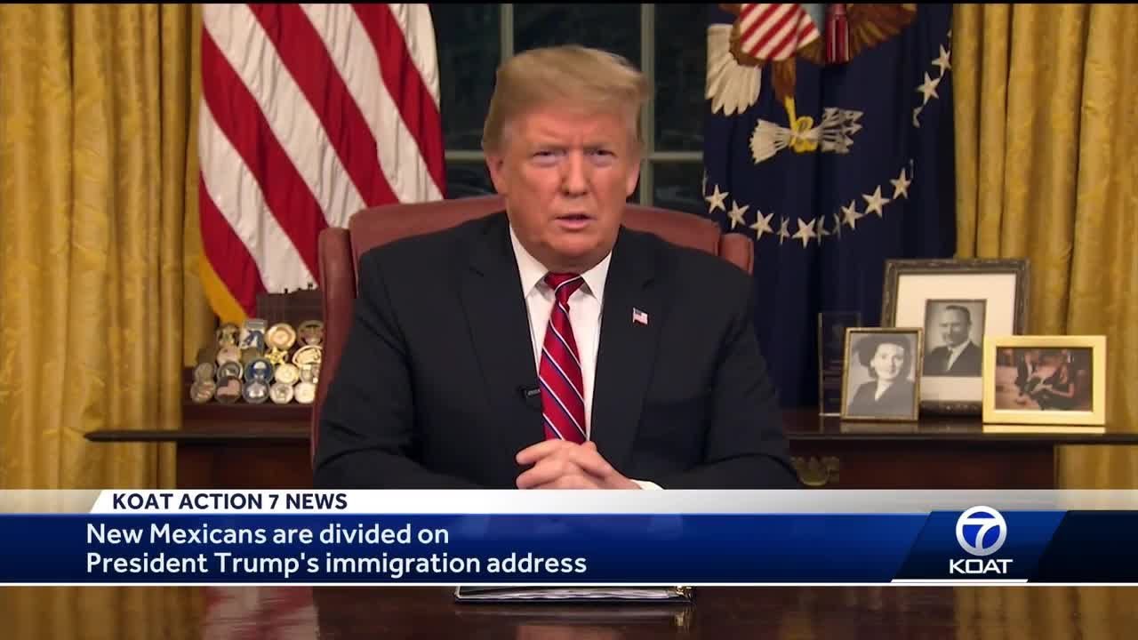 New Mexicans react to Trump's speech