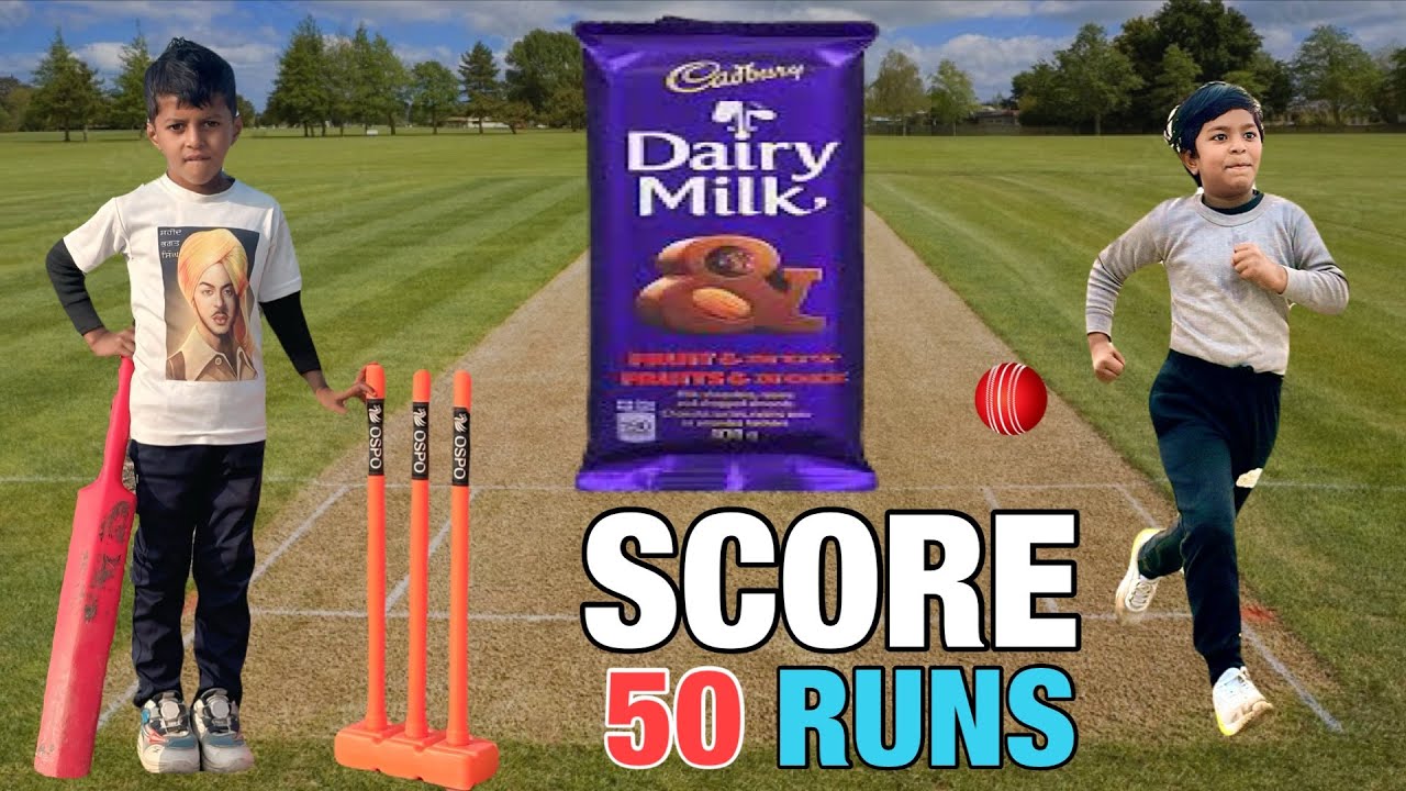 25 Balls to Score 50 Runs&hellip;(+5 Rupees every catch)