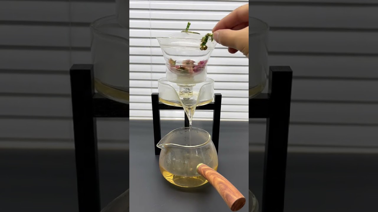 Modern Glass Tea Set
