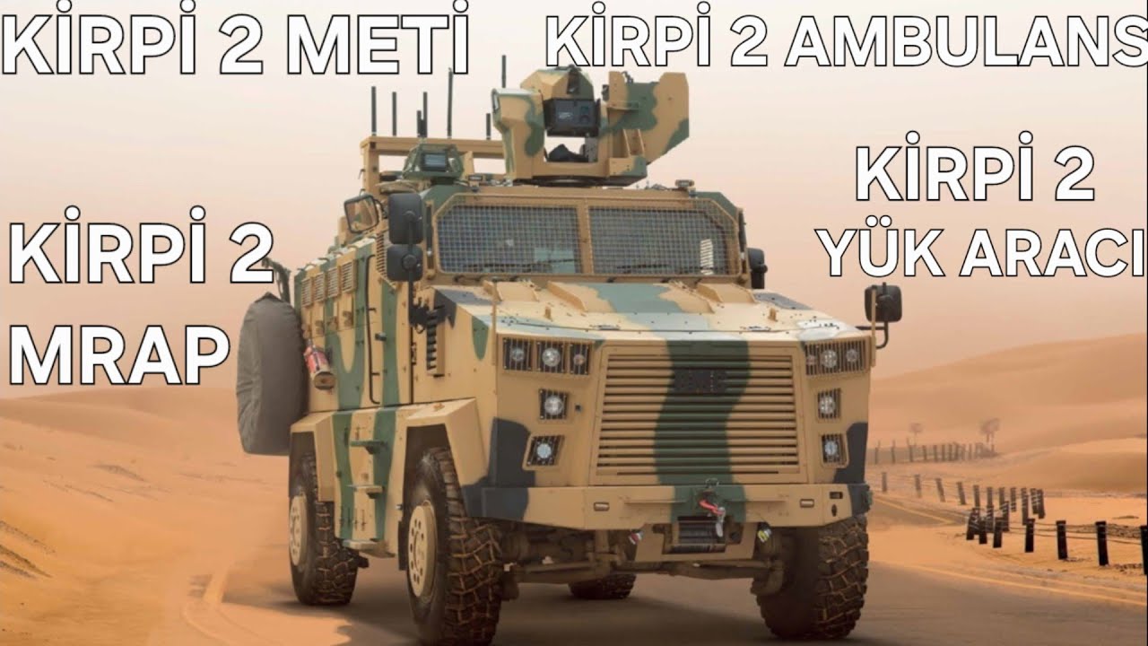 KİRPİ 2 HAKKINDA HERŞEY/KİRPİ 2 4×4 ZMA(MRAP)