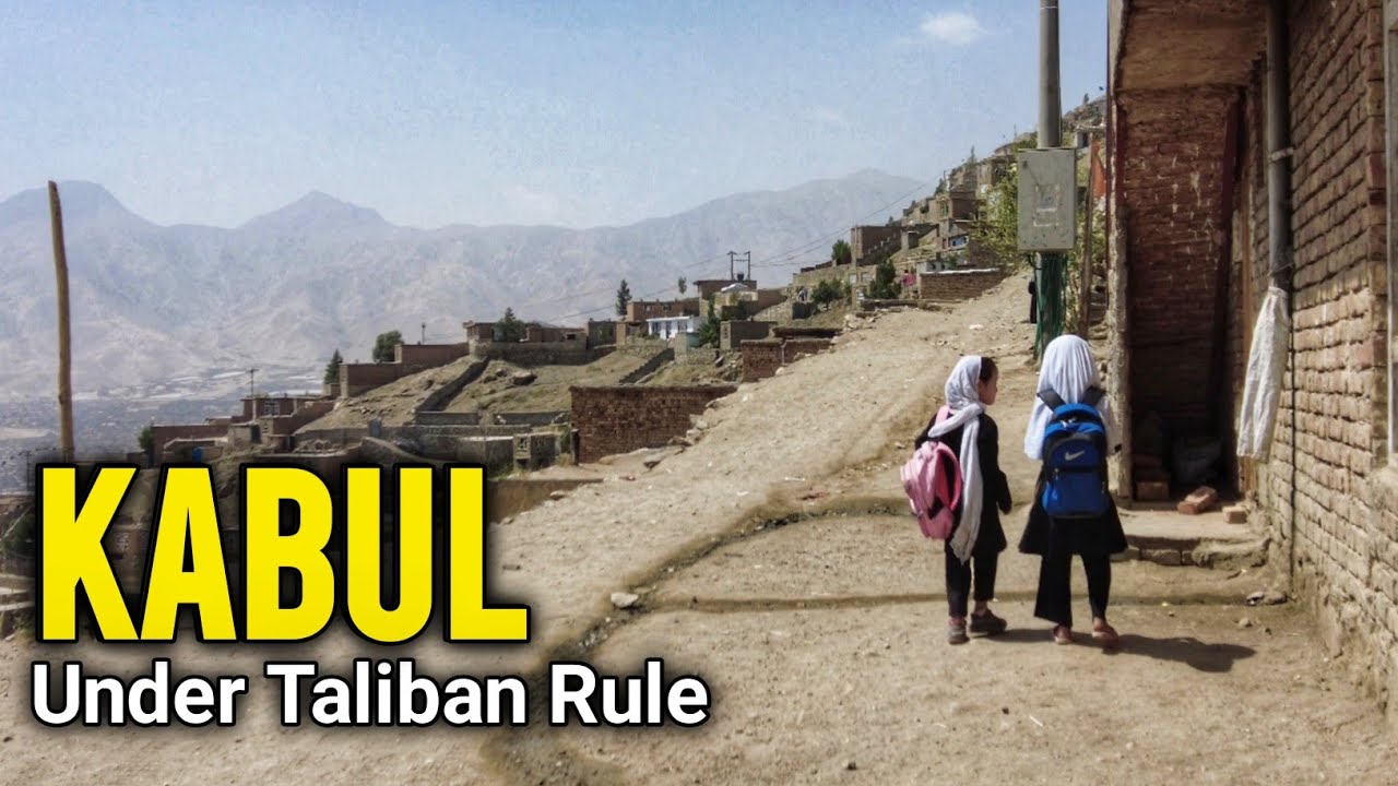 Afghanistan 4k, Kabul city Full Walking Tour 2024