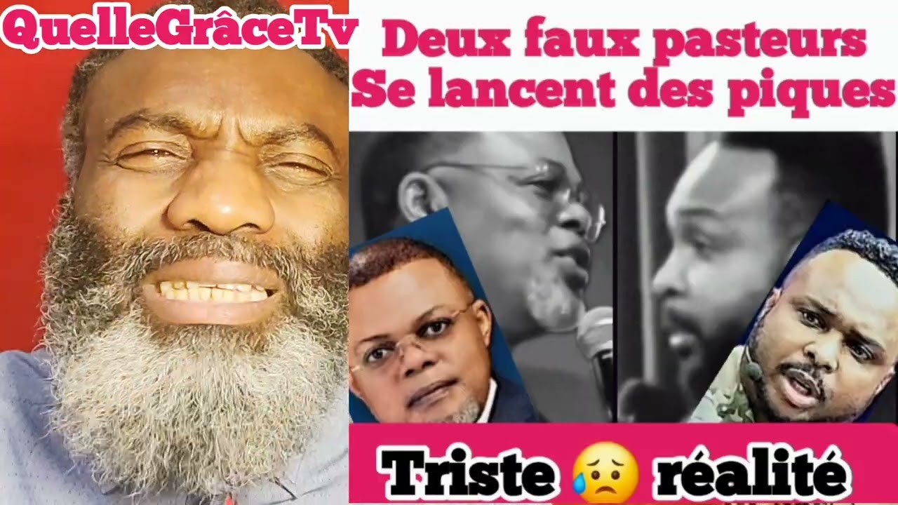 Fr Jf ifonge : Deux faux pasteurs se lancent des piques. Paul Mukendi et jean-Clément diambalayi. 