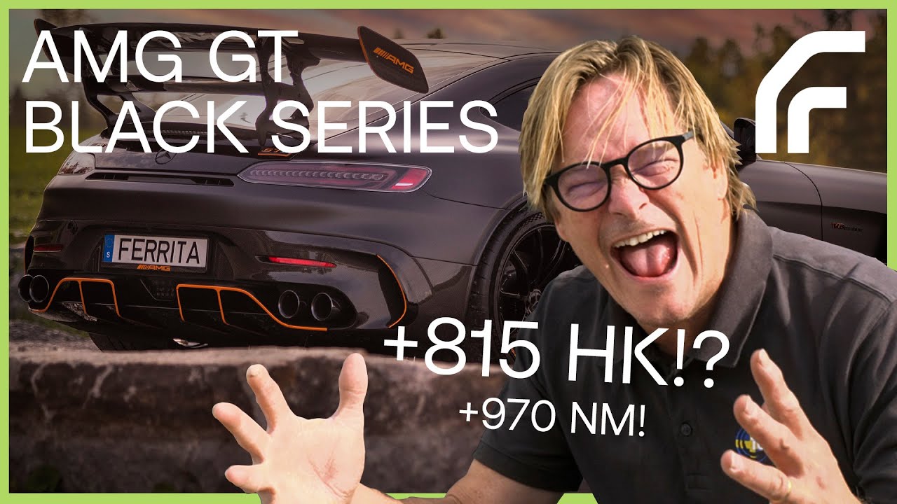 Mercedes-AMG GT Black Series med Ferrita Powerpack