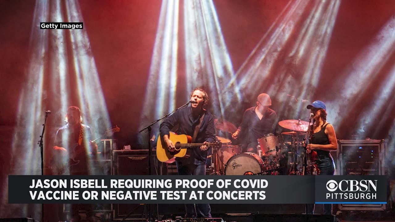Jason Isbell Requiring COVID-19 Vaccination Proof Or Negative Test At All Concerts, Including Pittsb