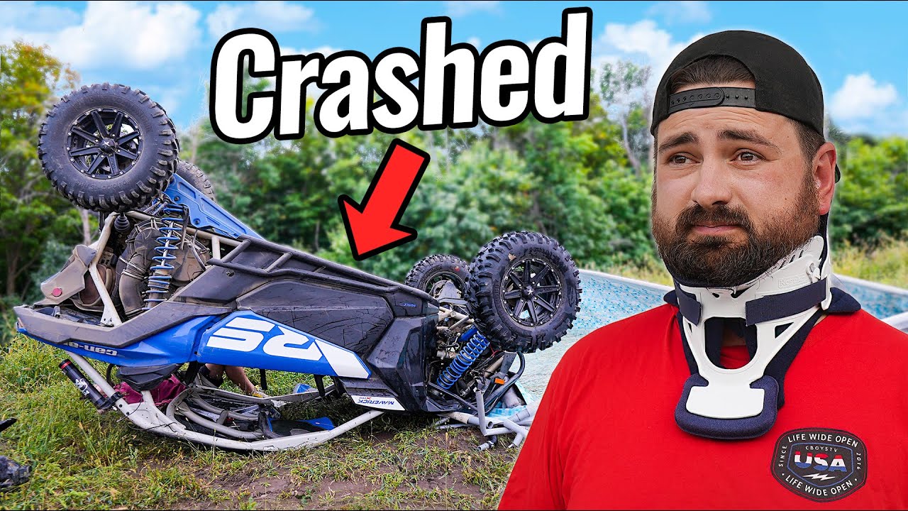 This Crash Sent Him to the Hospital *Broken Neck*