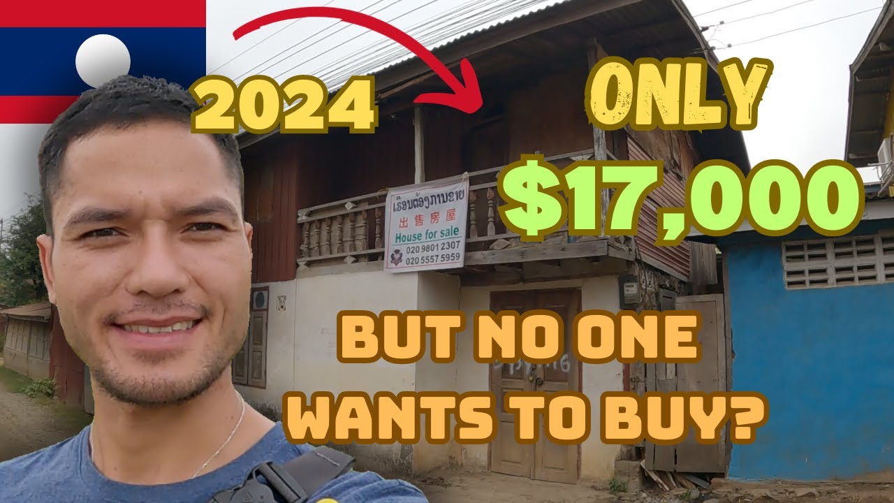 🇱🇦 Part of Luang Prabang that you don't see as tourists 2024