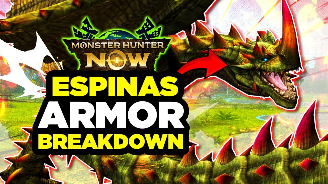 Разбор брони Эспинаса: что КРАФТИТЬ! | Monster Hunter Now!