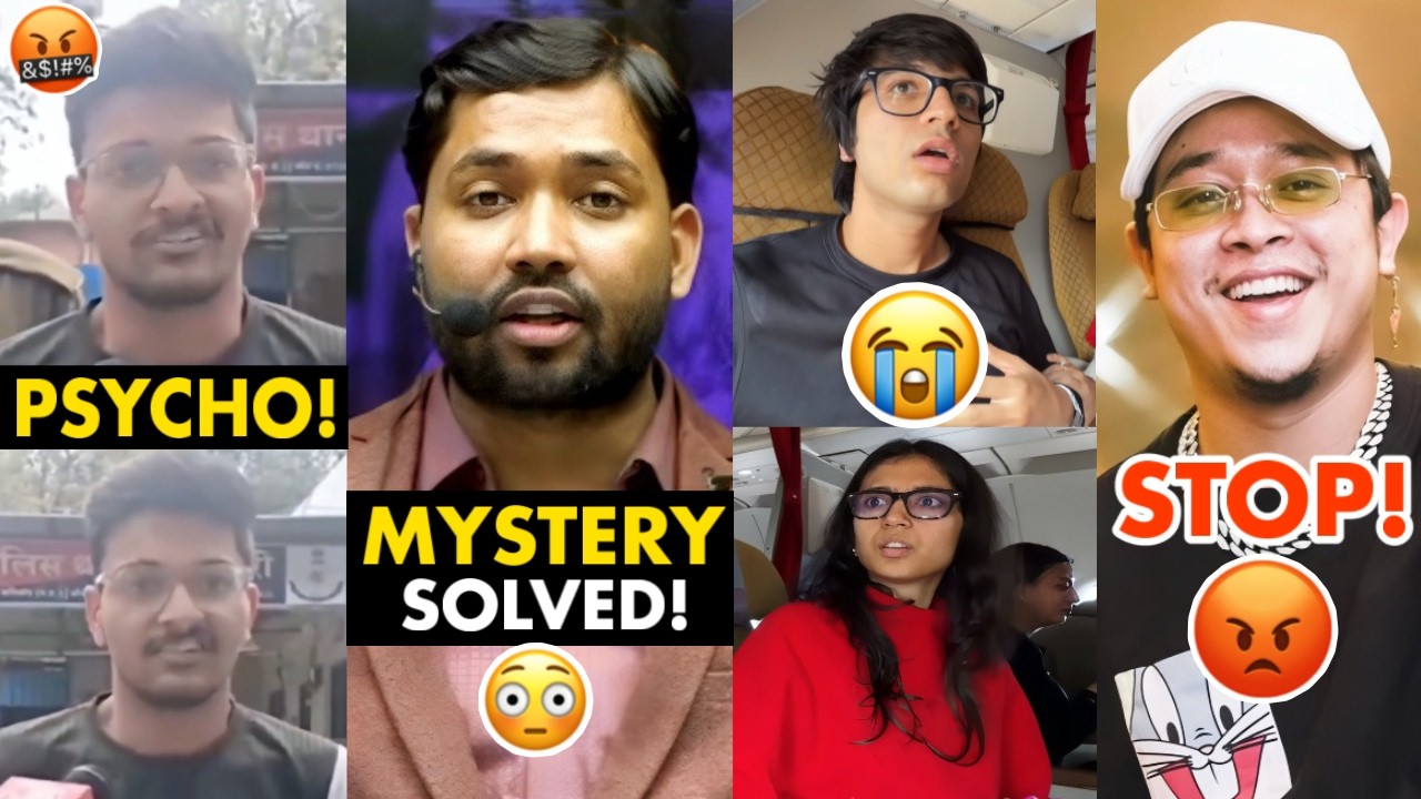 Khan Sir’s BIGGEST SECRET LEAKED! 😨, Psycho Guy, Sourav Joshi Vlogs, Rajpal Yadav, Yuvraj Poha...