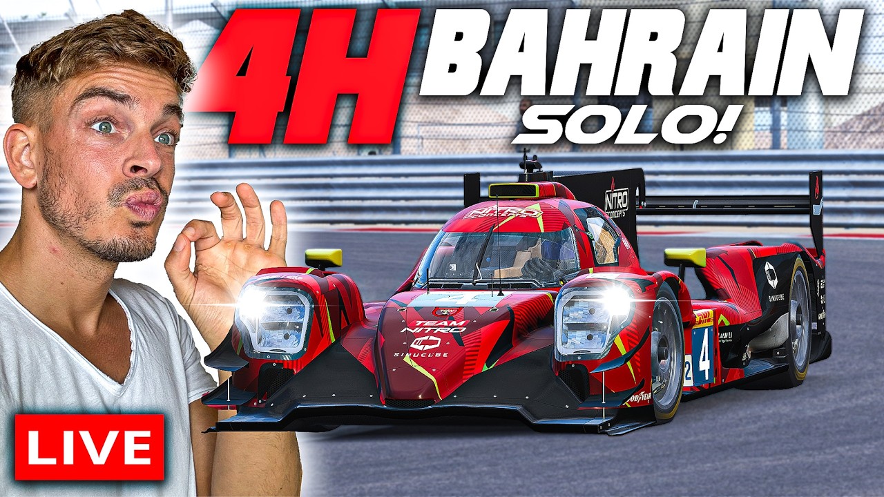 Überleben wir das 4H BAHRAIN CHAOS alleine im LMP2?! (Stress pur) | Mabix LIVE
