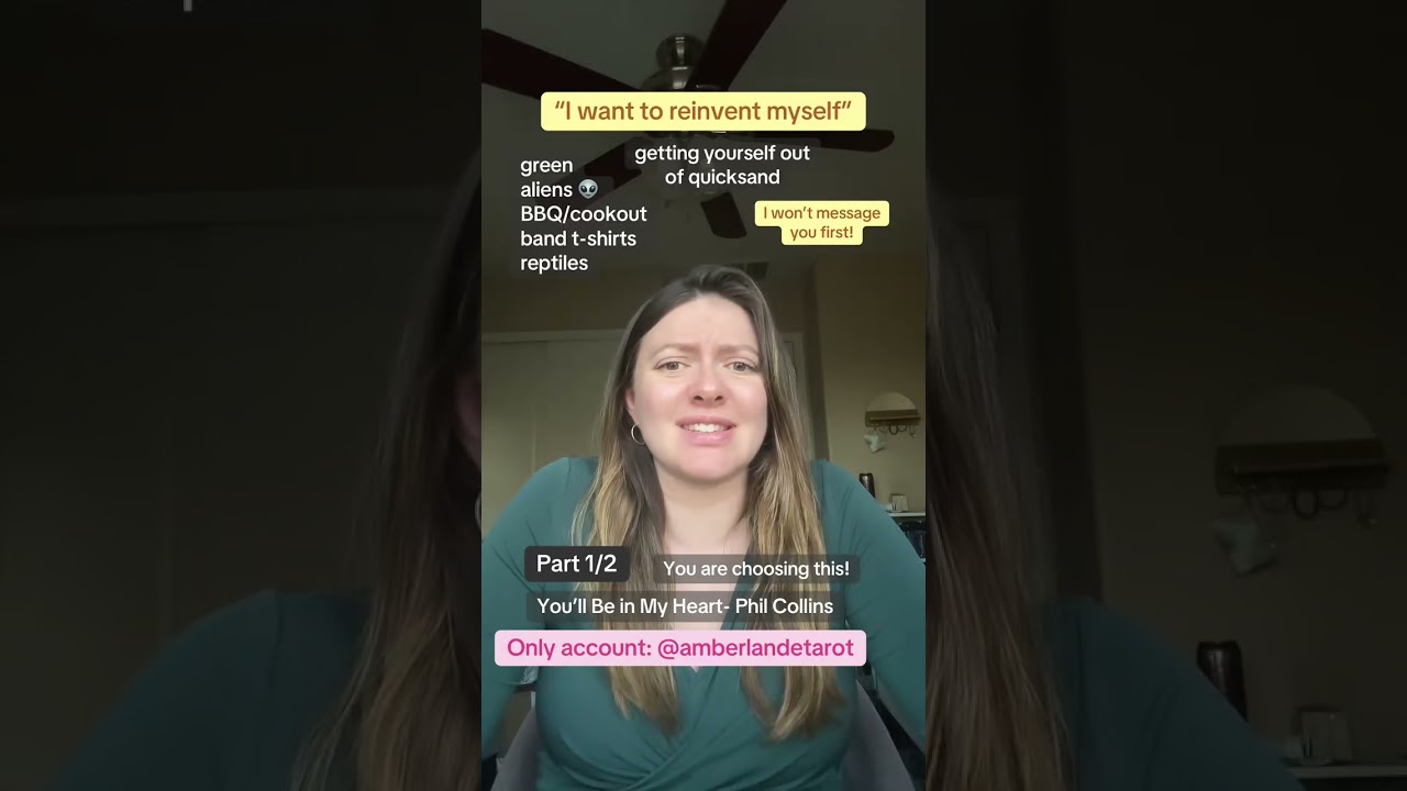 I want to reinvent myself - Amber Lande Tarot
