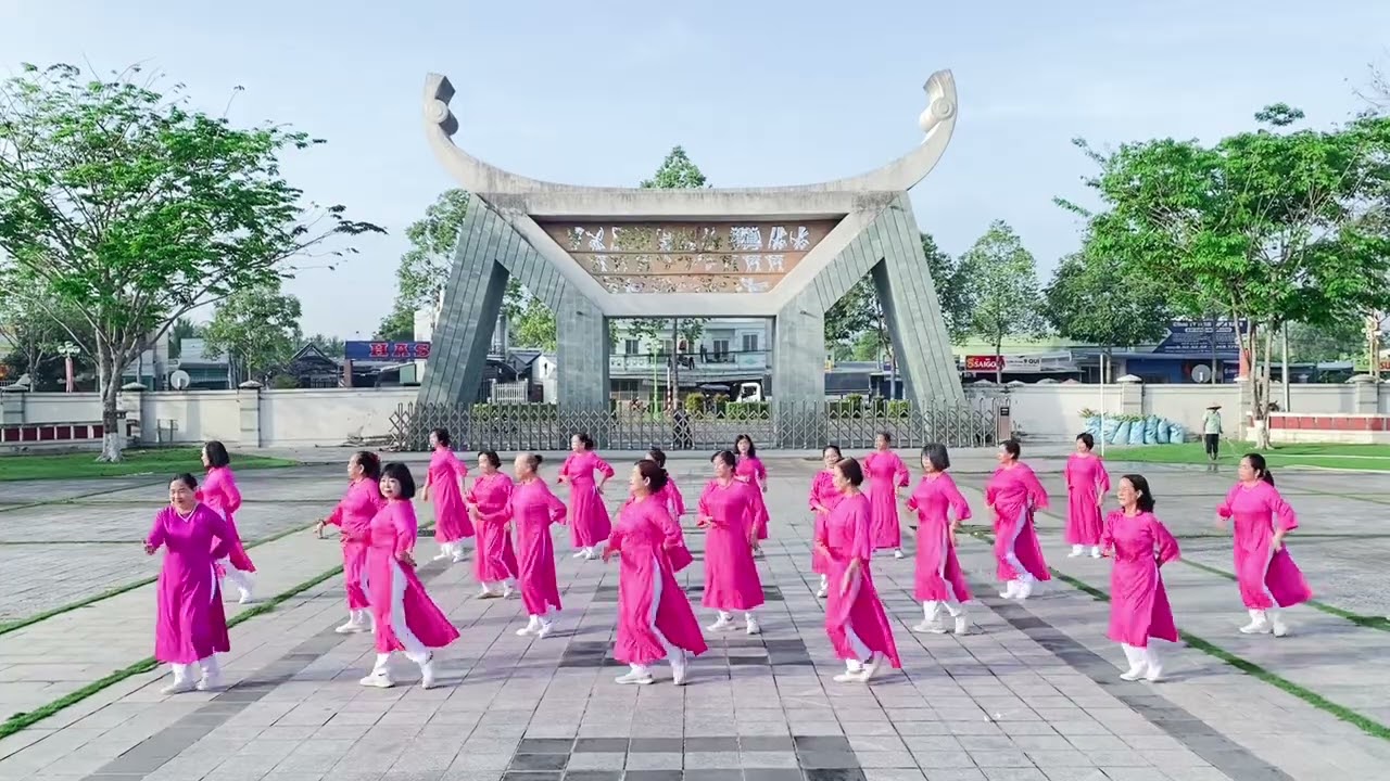 Đồng diễn dân vũ xinh tươi Việt Nam, Hội Liên hiệp Phụ nữ phường Tân An, thành phố Cần Thơ 