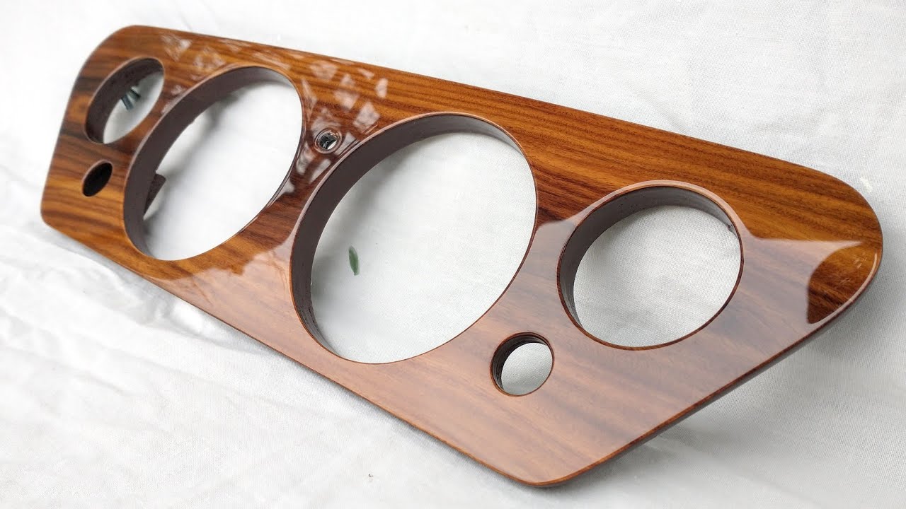 Triumph Spitfire Mk1-3 dash panel in santos rosewood.