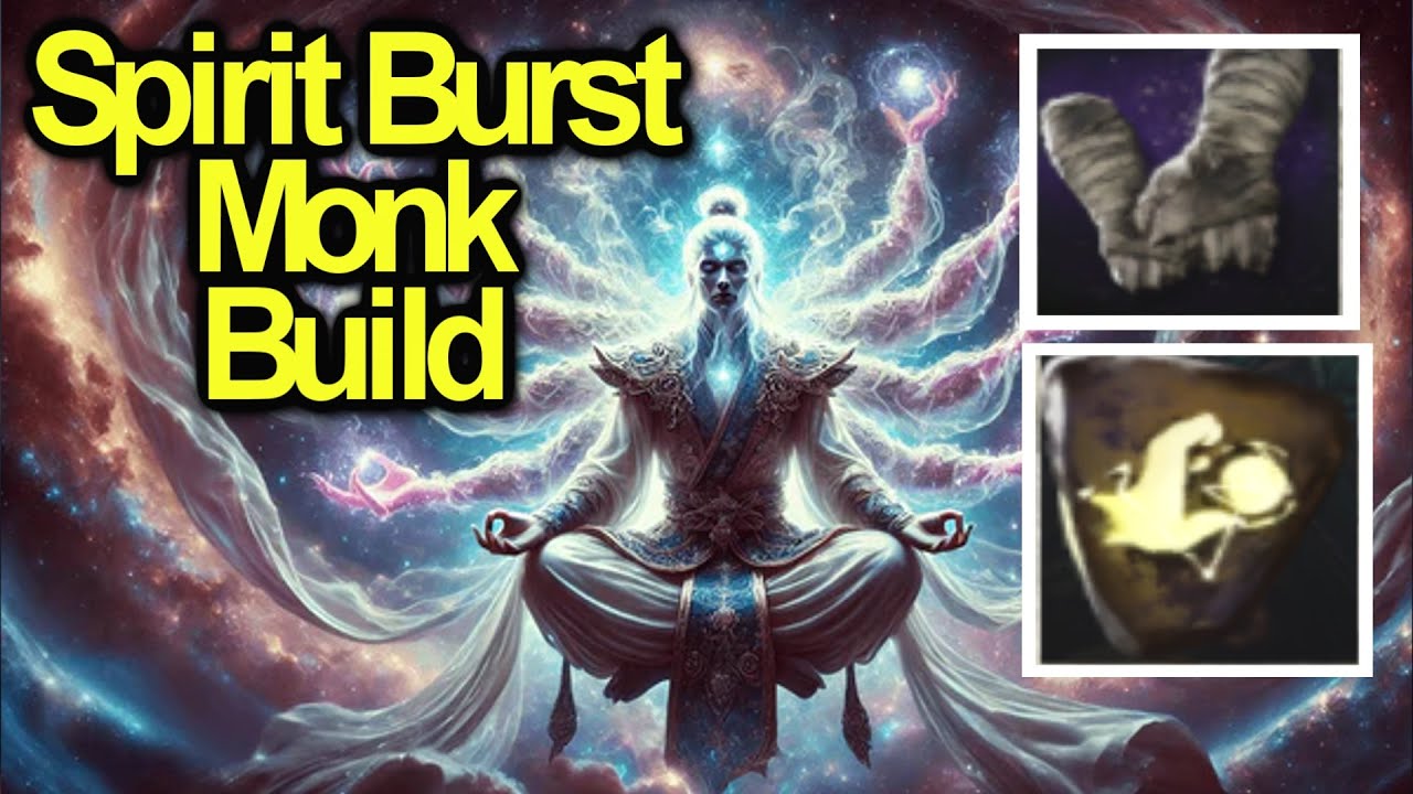 Spirit Burst Monk Build | Mixed martial arts and take downs | No rest for the Wicked