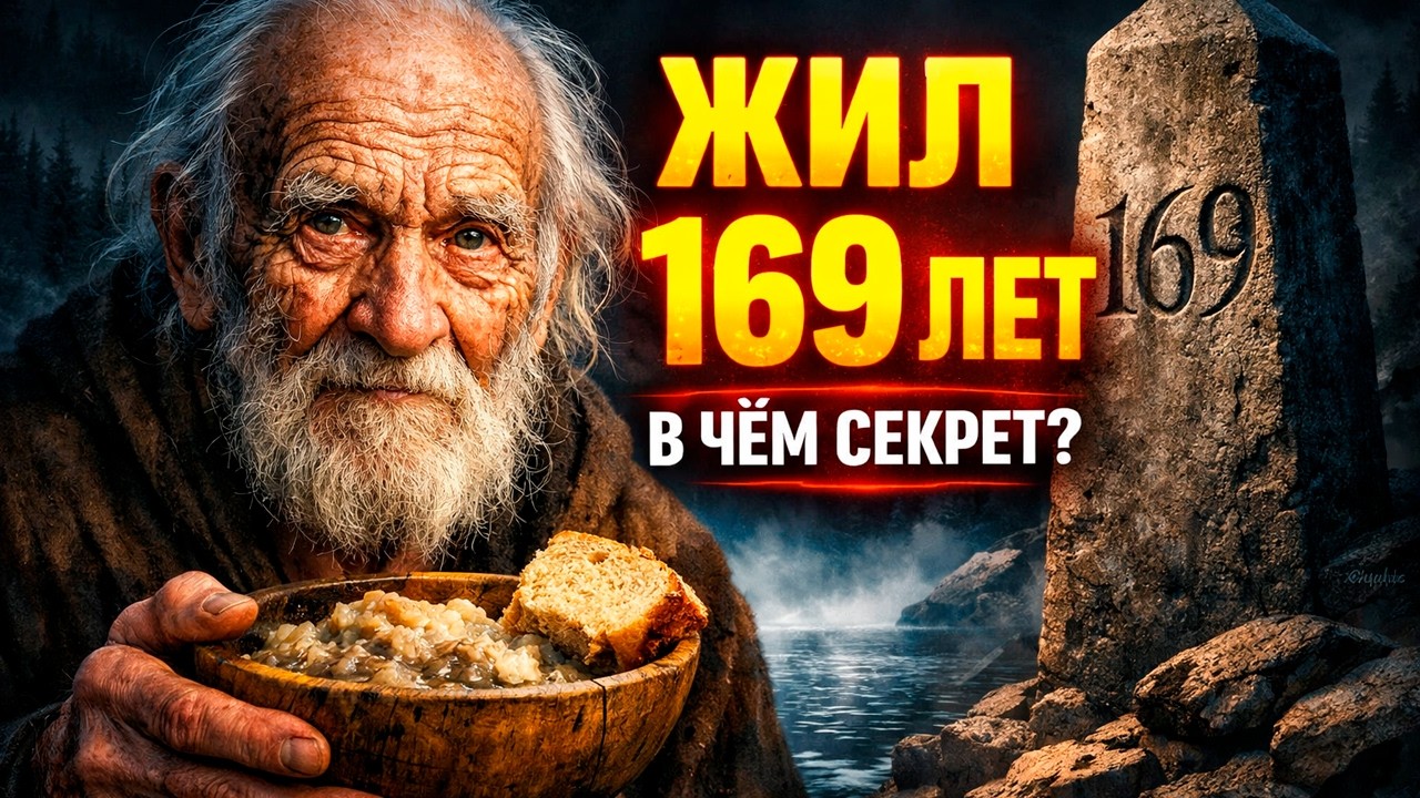 Он прожил 169 лет: грубая еда, ледяная вода и тайна настоящего долголетия